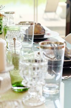 Detail  image of Elegant dining table setting