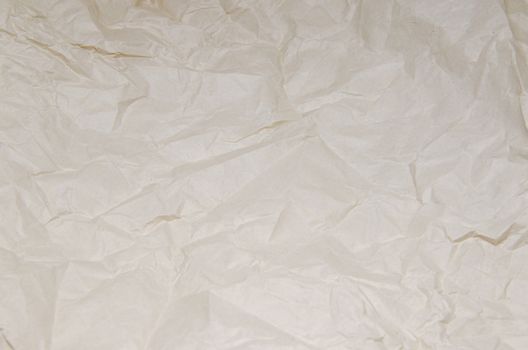 The texture of brown crumpled paper