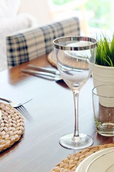 Detail image of Elegant dining table setting