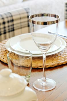 Detail image of Elegant dining table setting