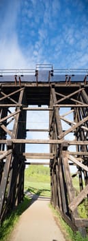 ruins of a very heavily polluted industrial factory, industrial series