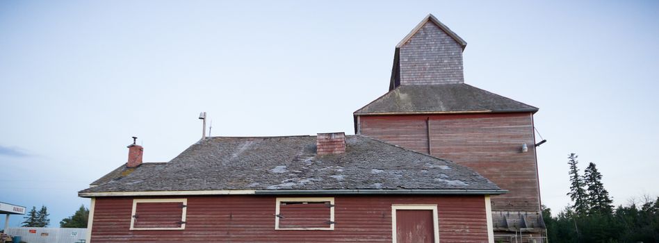 historic architecture of the building on a bright sunny day
