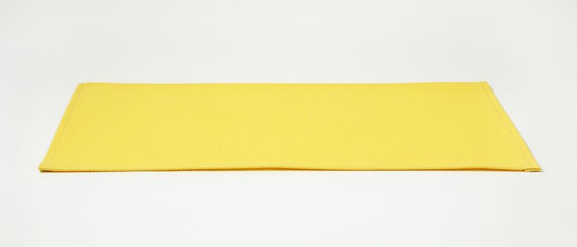 basketweave rectangular yellow place mat