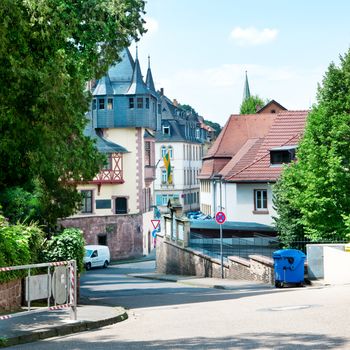 View of the urban landscape. Germany. Carlsberg