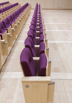 chairs in Latvian National Library hall