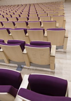 chairs in Latvian National Library hall