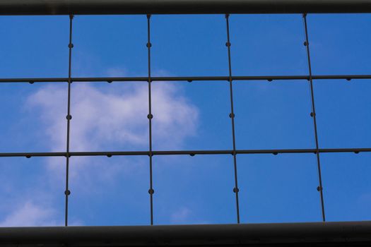 Modern office building with glass facade as a background.