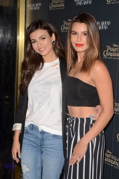 Victoria Justice, Madison Reed at Disney's Pirates of the Caribbean What Goes Around Comes Around Event, What Comes Around Goes Around Boutique, Beverly Hills, CA 05-17-17