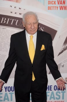 Mel Brooks
at the "If You're Not In The Obit, Eat Breakfast" Premiere, Samuel Goldwyn Theater, Beverly Hills, CA 05-17-17