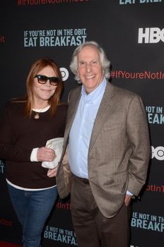 Henry Winkler
at the "If You're Not In The Obit, Eat Breakfast" Premiere, Samuel Goldwyn Theater, Beverly Hills, CA 05-17-17