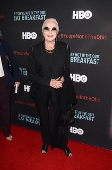 Barbara Bain
at the "If You're Not In The Obit, Eat Breakfast" Premiere, Samuel Goldwyn Theater, Beverly Hills, CA 05-17-17