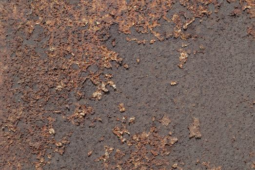 background of rusty metal, grunge metal surface