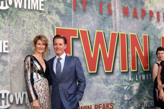 Laura Dern, Kyle MacLachlan
at the "Twin Peaks" Premiere Screening, The Theater at Ace Hotel, Los Angeles, CA 05-19-17