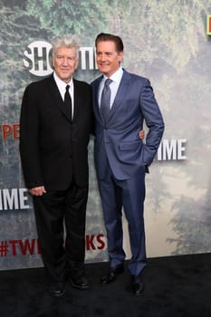 David Lynch, Kyle MacLachlan
at the "Twin Peaks" Premiere Screening, The Theater at Ace Hotel, Los Angeles, CA 05-19-17