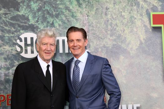 David Lynch, Kyle MacLachlan
at the "Twin Peaks" Premiere Screening, The Theater at Ace Hotel, Los Angeles, CA 05-19-17