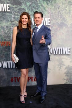 Desiree Gruber, Kyle MacLachlan
at the "Twin Peaks" Premiere Screening, The Theater at Ace Hotel, Los Angeles, CA 05-19-17