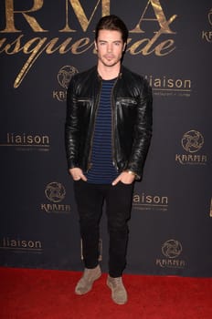 Josh Henderson
at Karma International's "Karma Masquerade" at The Liaison lounge, Hollywood, CA 05-20-17