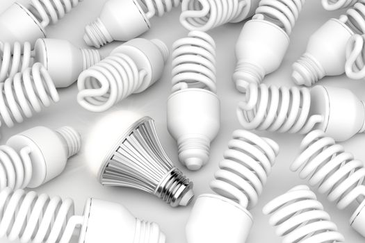 LED light bulb, among other light bulbs