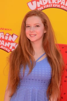 Francesca Capaldi
at the "Captain Underpants" Los Angeles Premiere, Village Theater, Westwood, CA 05-21-17