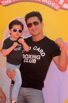 Dominic Lopez, Mario Lopez
at the "Captain Underpants" Los Angeles Premiere, Village Theater, Westwood, CA 05-21-17