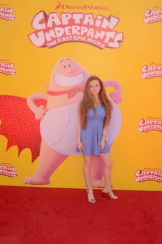 Francesca Capaldi
at the "Captain Underpants" Los Angeles Premiere, Village Theater, Westwood, CA 05-21-17