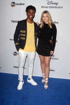 Aubrey Joseph, Olivia Holt
at the 2017 ABC International Upfronts, Disney Studios, Burbank, CA 05-21-17