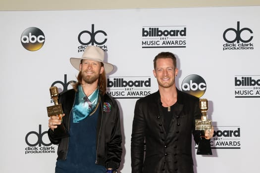 Florida Georgia Line, Brian Kelley, Tyler Hubbard
at the 2017 Billboard Awards Press Room, T-Mobile Arena, Las Vegas, NV 05-21-17