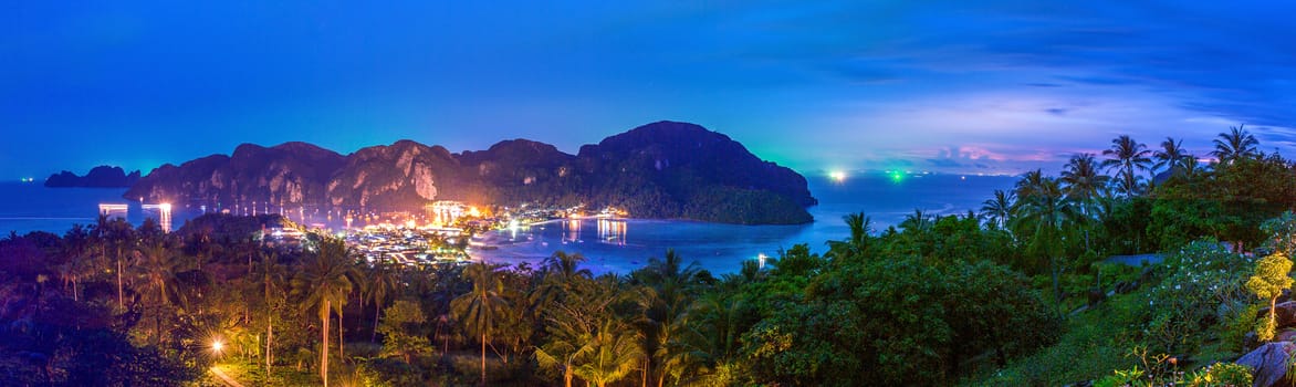 View point of Phi-Phi island, Krabi Province, Thailand