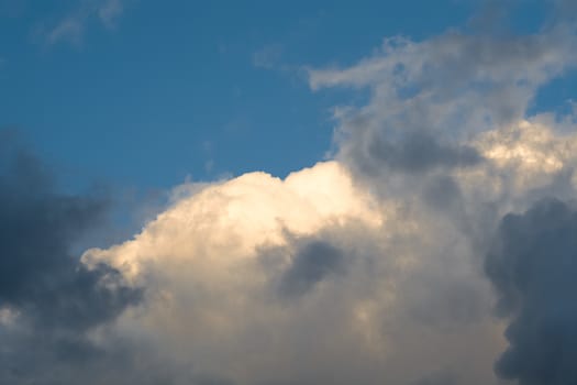 blue sky background with white clouds