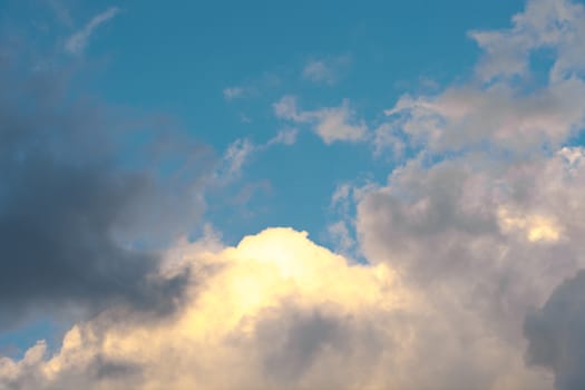 blue sky background with white clouds