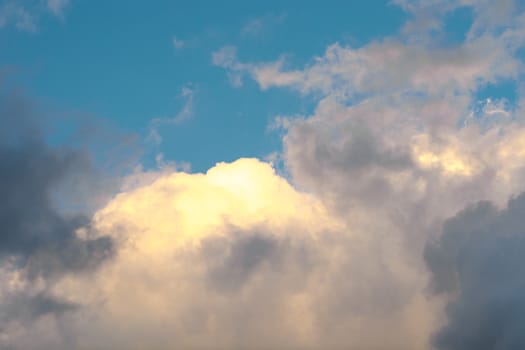 blue sky background with white clouds