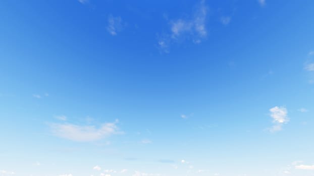 Cloudy blue sky abstract background, blue sky background with tiny clouds, 3d rendering

