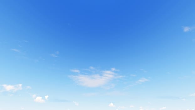 Cloudy blue sky abstract background, blue sky background with tiny clouds, 3d rendering

