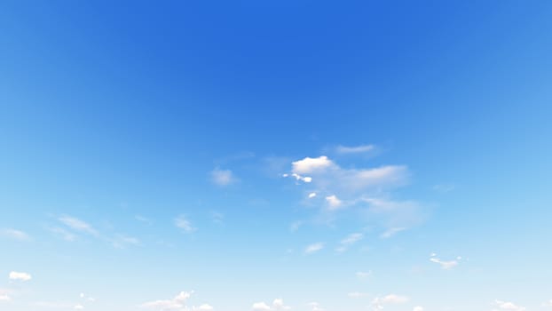 Cloudy blue sky abstract background, blue sky background with tiny clouds, 3d rendering

