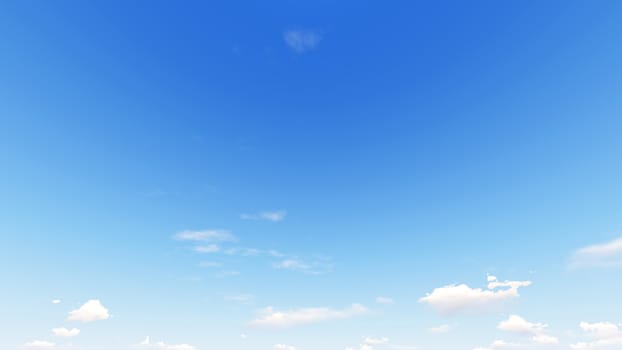 Cloudy blue sky abstract background, blue sky background with tiny clouds, 3d rendering

