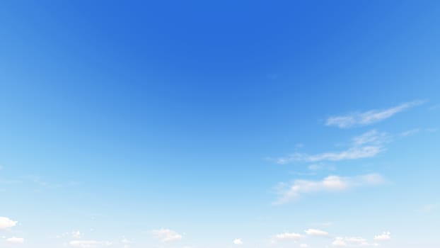 Cloudy blue sky abstract background, blue sky background with tiny clouds, 3d rendering

