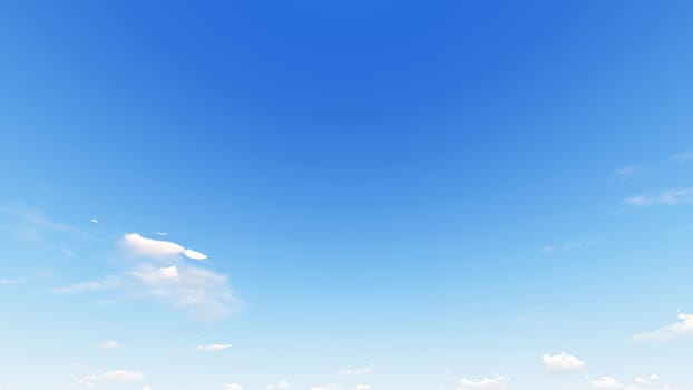 Cloudy blue sky abstract background, blue sky background with tiny clouds, 3d rendering

