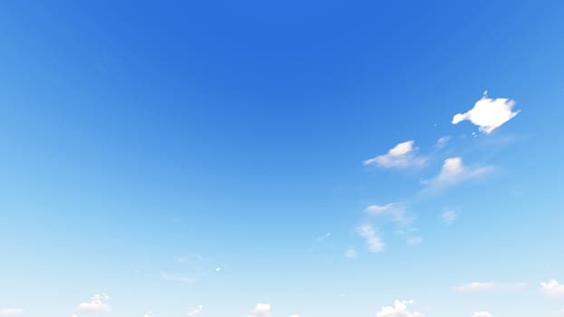 Cloudy blue sky abstract background, blue sky background with tiny clouds, 3d rendering

