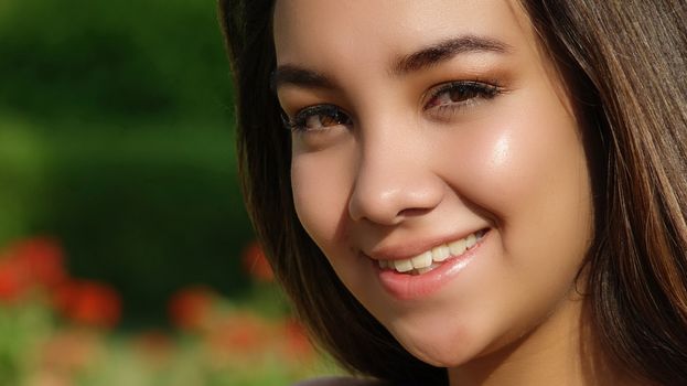 Young Girl Smiling