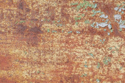 background of rusty metal, grunge metal surface