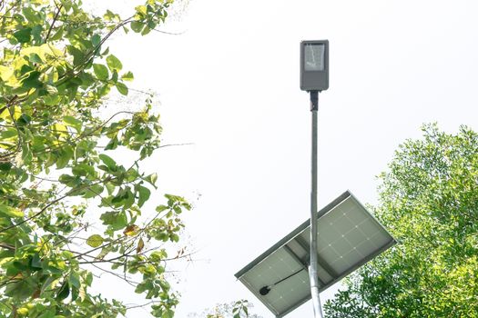 Street light bulb and Solar power