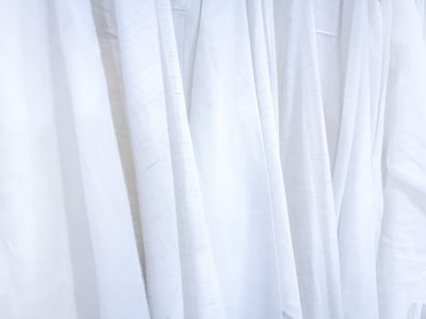 natural fabric linen texture for design. sackcloth textured. White Canvas for Background