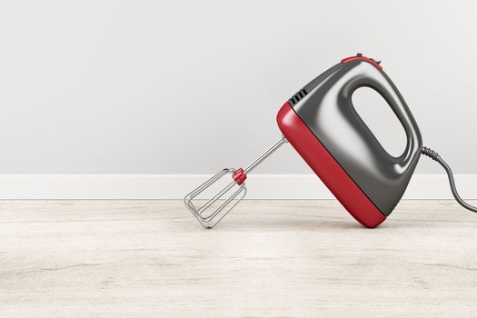 Handheld electric mixer in the kitchen
