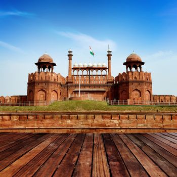 Red Fort is a 17th century fort complex constructed by the Mughal emperor Shah Jahan in the walled city of Delhi that served as the residence of the Imperial Family of India.