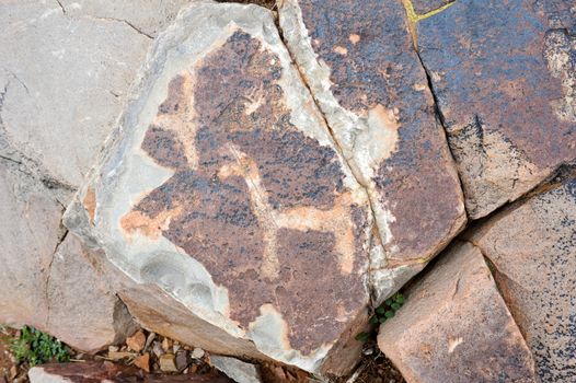 The petroglyphs of El Pintado on Quebrada de Humahuaca, Argentina