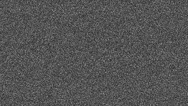 TV white noise background. Digital backdrop. 3d rendered