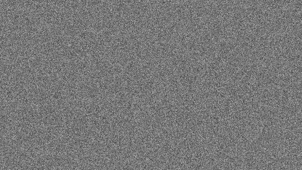 TV white noise background. Digital backdrop. 3d rendered