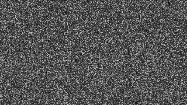 TV white noise background. Digital backdrop. 3d rendered