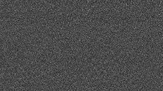 TV white noise background. Digital backdrop. 3d rendered