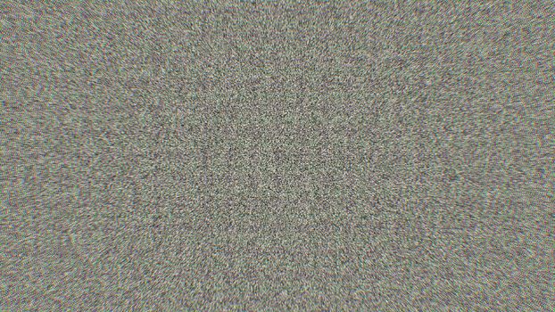 TV white noise background. Digital backdrop. 3d rendered